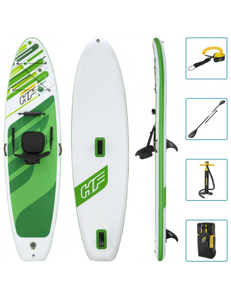 Bestway Set da SUP Gonfiabile Hydro-Force Freesoul Tech 340x89x15 cm