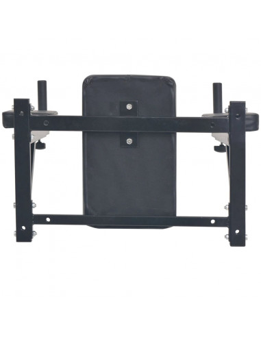 Stazione di Allenamento per Dip a Parete Nero