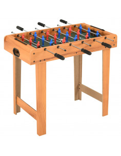 Mini Calcio Balilla 69x37x62 cm Acero 2