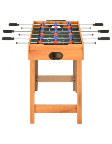 Mini Calcio Balilla 69x37x62 cm Acero