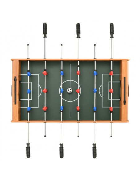 Mini Calcio Balilla 69x37x62 cm Acero