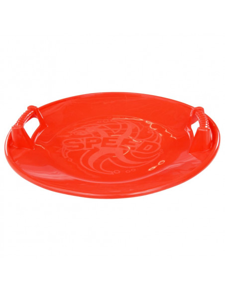 Slittino Rotondo Rosso 66,5 cm in PP