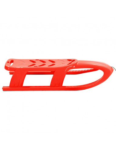 Slittino per Bambini Rosso 102,5x40x23 cm in Polipropilene