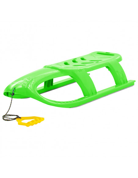 Slittino per Bambini Verde 102,5x40x23 cm in Polipropilene
