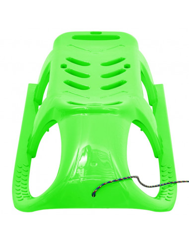 Slittino per Bambini Verde 102,5x40x23 cm in Polipropilene