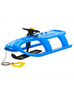 Slittino con Volante Blu 102,5x40x23 cm in Polipropilene 2