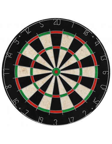 Bersaglio Professionale in Agave con Armadietto e 6 Freccette