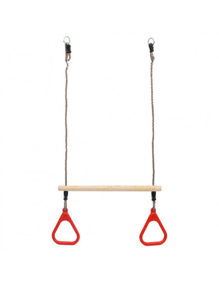 Barra Oscillante a Trapezio con Anelli