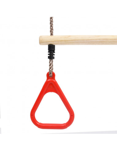 Barra Oscillante a Trapezio con Anelli