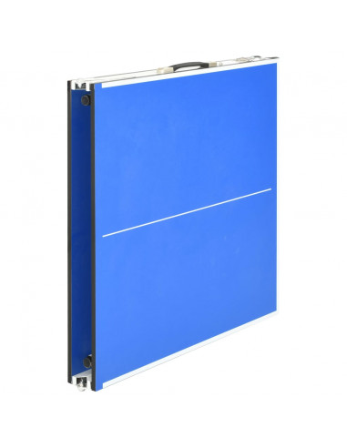 Tavolo da Ping Pong con Rete 5 Piedi 152x76x66 cm Blu