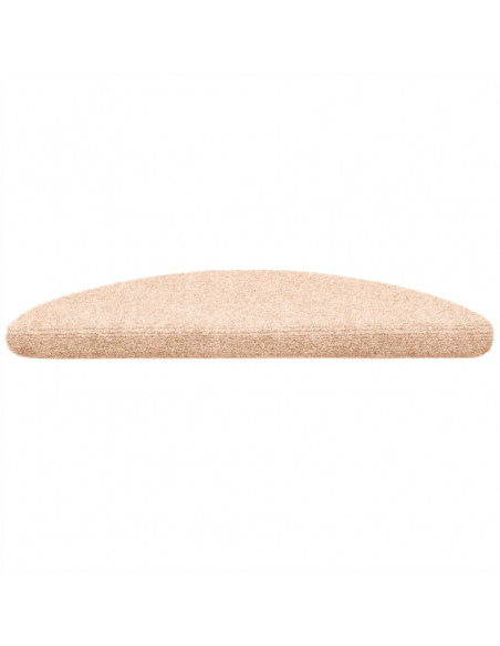 Tappetini Autoadesivi per Scale 15 pz 56x17x3 cm Marrone
