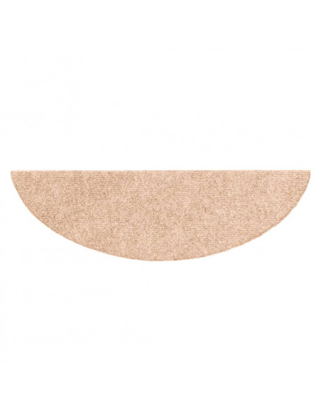 Tappetini Autoadesivi per Scale 15 pz 56x17x3 cm Marrone