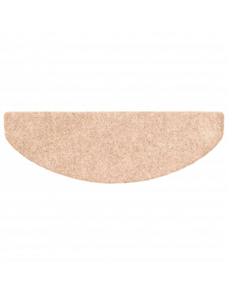 Tappetini Autoadesivi per Scale 15 pz 65x21x4 cm Marrone