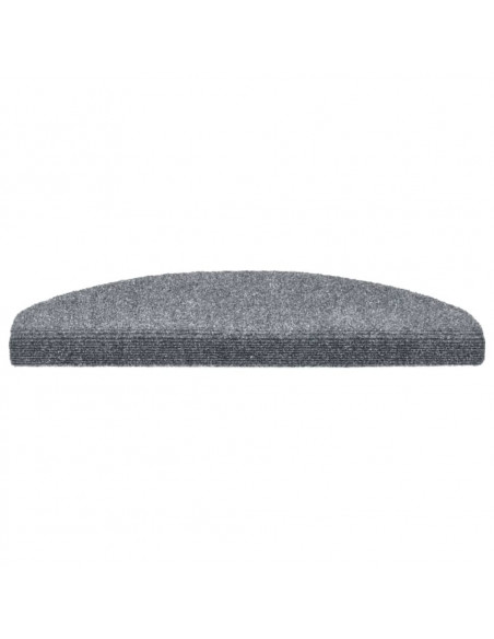 Tappetini Autoadesivi per Scale 15 pz 65x21x4 cm Grigio Chiaro