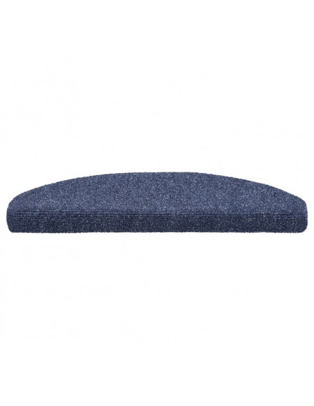 Tappetini Autoadesivi per Scale 15 pz 65x21x4 cm Blu