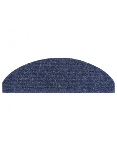 Tappetini Autoadesivi per Scale 15 pz 65x21x4 cm Blu