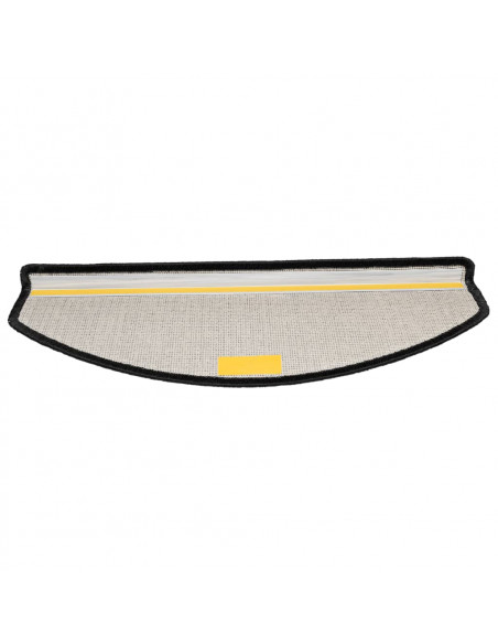 Tappetini per Scale 15 pz Antracite 65x24x4 cm