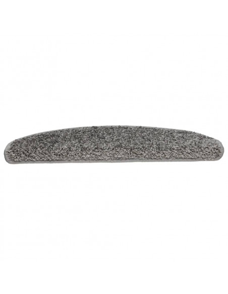 Tappetini per Scale 15 pz Grigi 65x21x4 cm
