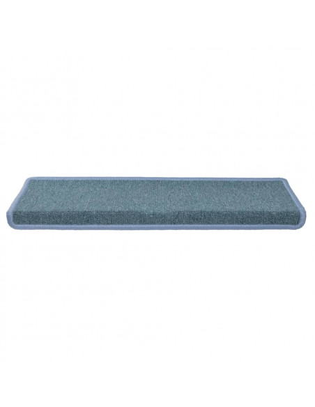Tappetini per Scale 15 pz 65x21x4 cm Blu