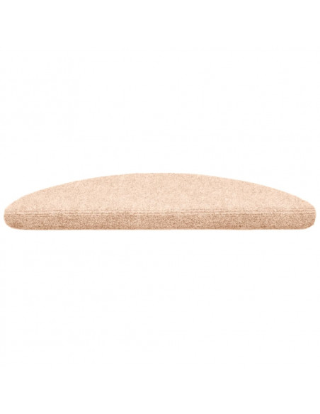 Tappetini Scale Adesivi 10 pz 56x17x3 cm Marroni Agugliati