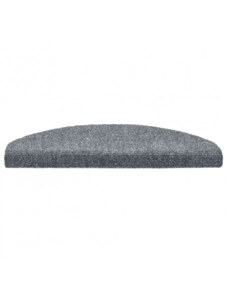 Tappetini Scale Adesivi 5 pz 65x21x4 cm Grigio Chiaro Agugliati