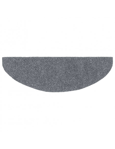 Tappetini Scale Adesivi 5 pz 65x21x4 cm Grigio Chiaro Agugliati
