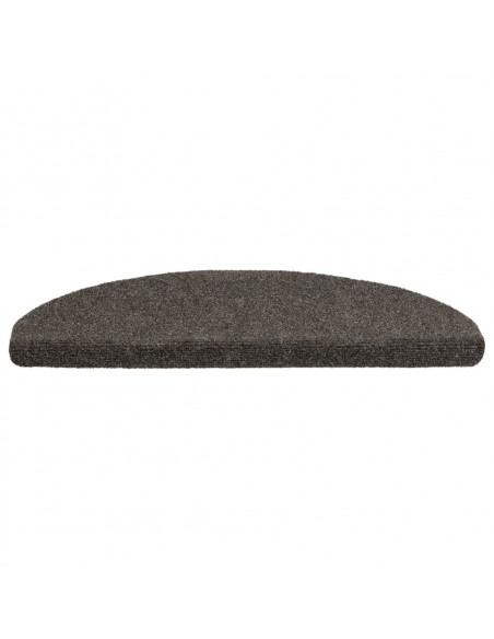 Tappetini per Scale 10 pz Antracite 65x21x4 cm Agugliati