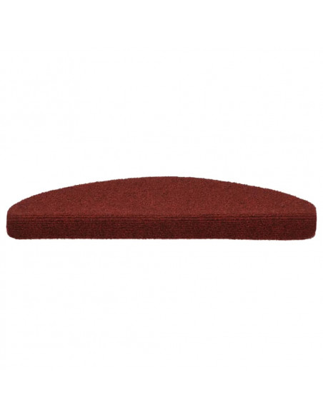 Tappetini Adesivi per Scale 5 pz Rossi 65x21x4 cm Agugliati