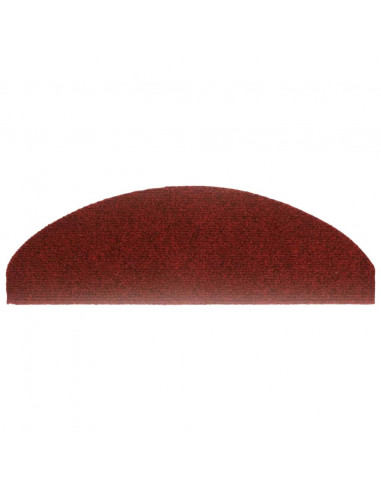 Tappetini Adesivi per Scale 10pz Rossi 65x21x4 cm Agugliati