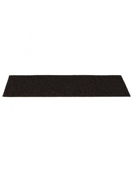 Tappeti Adesivi Rettangolari Scale 15 pz 60x25 cm Marrone Scuro