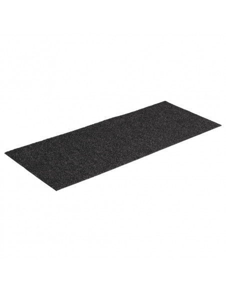 Tappetini Autoadesivi per Scale 15 pz 65x28 cm Antracite
