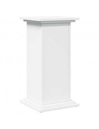 Supporto Espositivo Portaoggetti Bianco 31x30x60 cm Truciolato