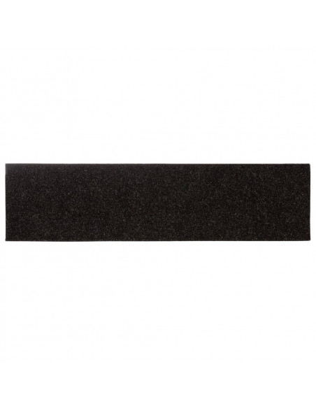 Tappeti Adesivi Rettangolari per Scale 15 pz 76x20 cm Marroni