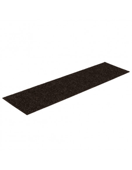 Tappetini Autoadesivi per Scale 15 pz 76x20 cm Antracite