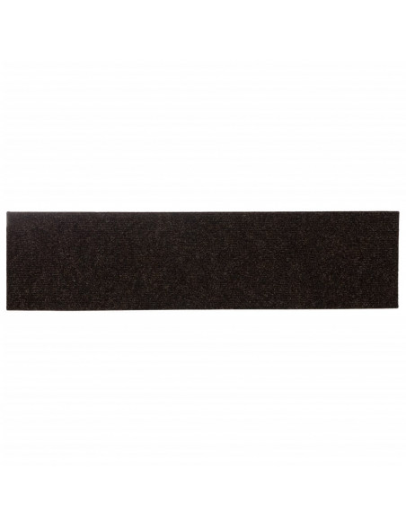 Tappetini Autoadesivi per Scale 15 pz 76x20 cm Antracite
