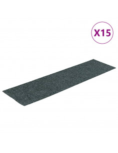 Tappeti Adesivi Rettangolari per Scale 15 pz 76x20 cm Verdi 2