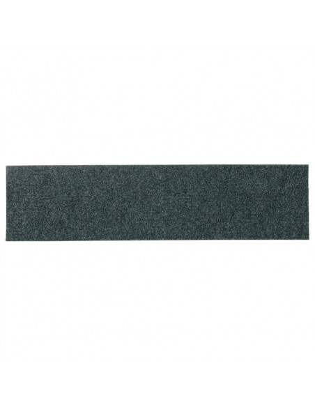 Tappeti Adesivi Rettangolari per Scale 15 pz 76x20 cm Verdi