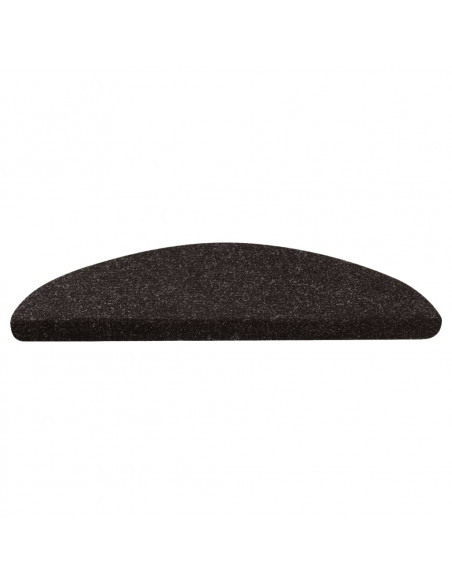 Tappeti Autoadesivi per Scale 15 pz 56x17x3 cm Antracite