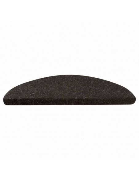 Tappeti Adesivi per Scale 15 pz 56x17x3 cm Nero