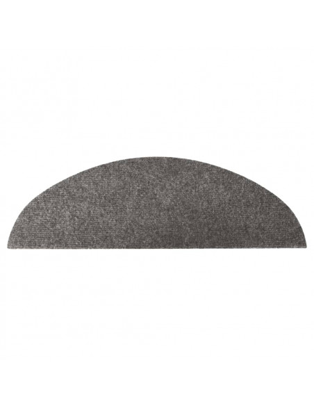 Tappeti Adesivi per Scale 15 pz 56x17x3 cm Grigi