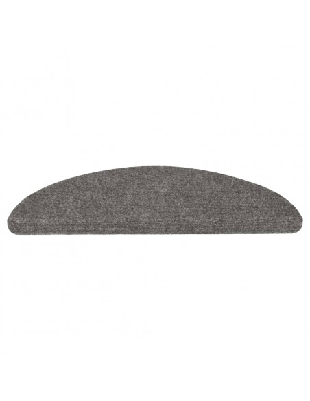 Tappeti Adesivi per Scale 15 pz 56x17x3 cm Grigi