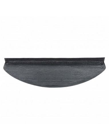 Tappetini Autoadesivi per Scale 15 pz 65x22,5x3,5 cm Neri