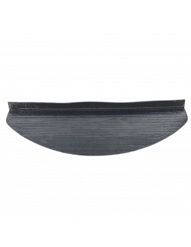 Tappetini Autoadesivi per Scale 15 pz 65x22,5x3,5 cm Grigi