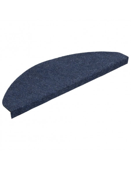 Tappetini Autoadesivi per Scale 15 pz 65x22,5x3,5 cm Blu