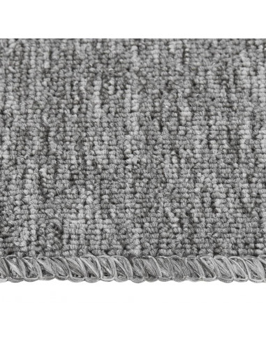 Tappetini Scale 15 pz 60x25 cm Grigi Antiscivolo Rettangolari