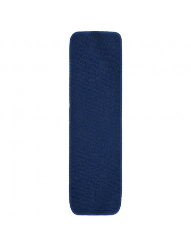Tappetini per Scale 15 pz 75x20 cm Blu Antiscivolo Rettangolari