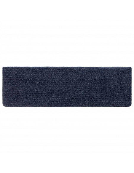 Tappetini per Scale Tessuto Agugliato 5 pz 65x21x4 cm Antracite