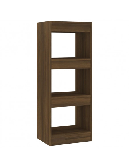 Libreria/Divisorio Marrone Rovere 40x30x103 cm in Truciolato