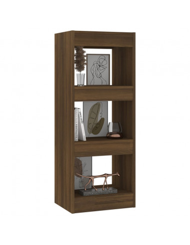 Libreria/Divisorio Marrone Rovere 40x30x103 cm in Truciolato