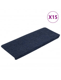 Tappetini Autoadesivi per Scale 15 pz 65x24,5x3,5 cm Blu 2